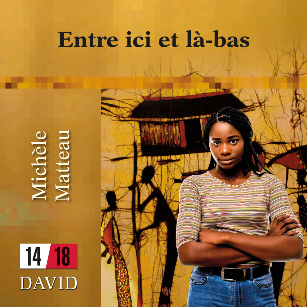 audiobook cover of Entre ici et là-bas, by Michèle Matteau