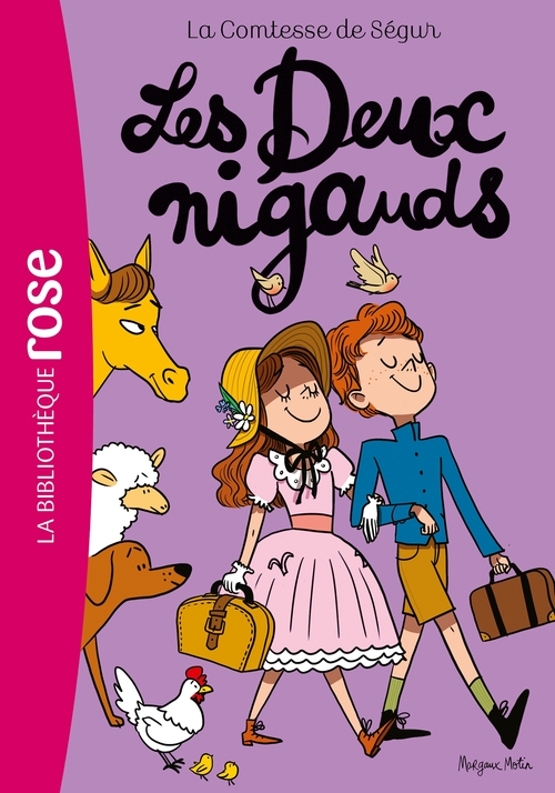 Couverture ebook de La Comtesse de Ségur 07 NED - Les deux nigauds, de Comtesse de Ségur