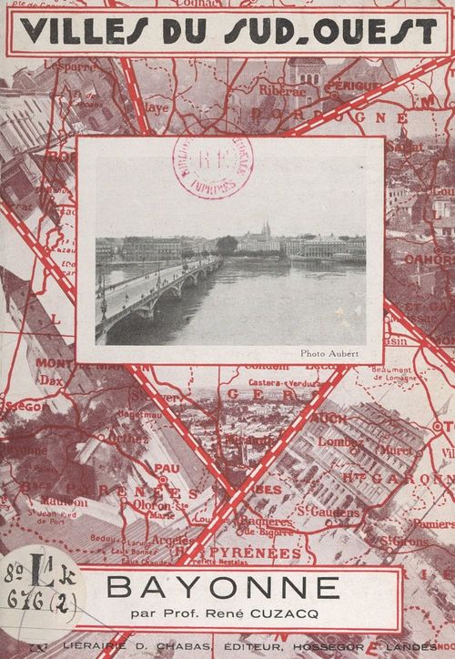 Couverture ebook de Bayonne, de Rene Cuzacq