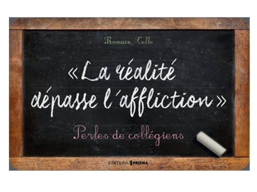 Couverture ebook de La réalité dépasse l'affliction, de Romain Tello