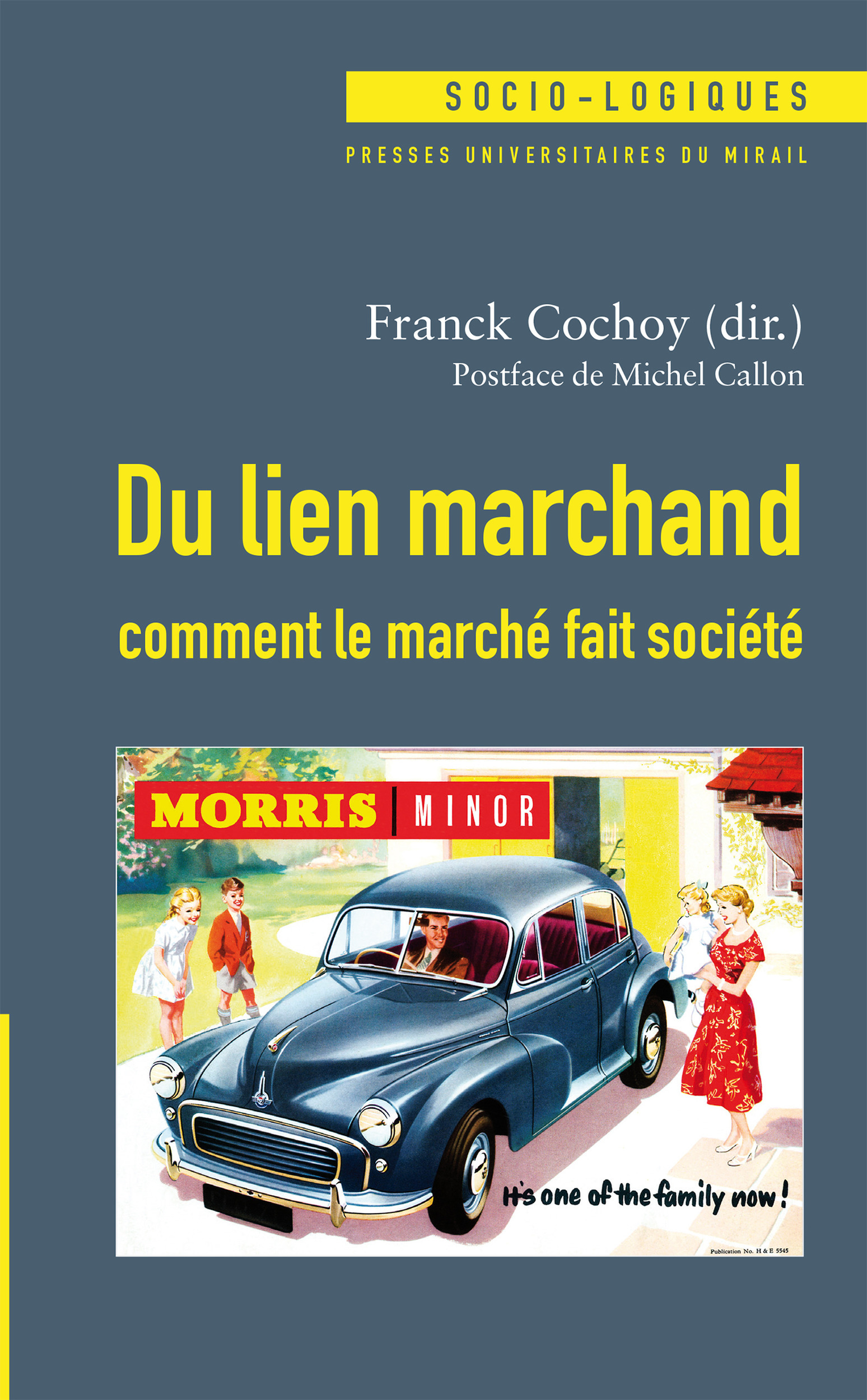Couverture ebook de Du lien marchand, de Franck Cochoy
