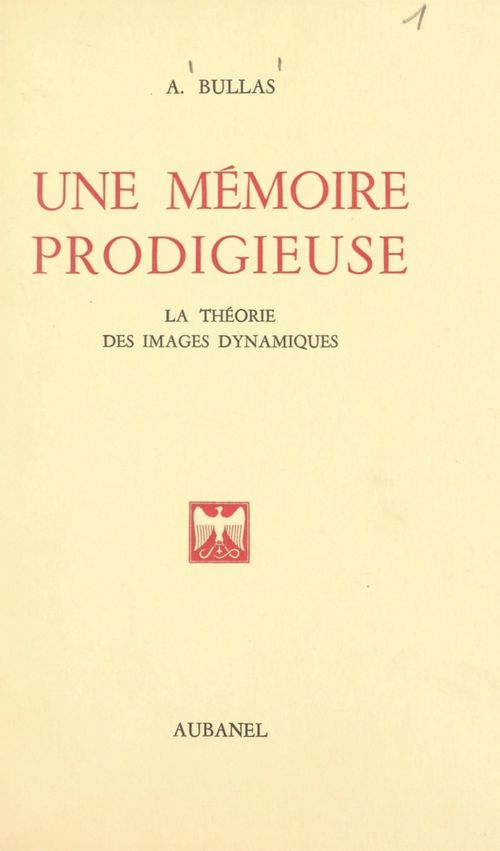 Couverture ebook de Une mémoire prodigieuse, de Adrien Bullas