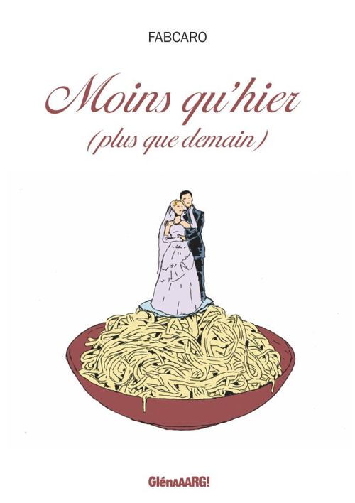 ebook cover of Moins qu'hier, plus que demain, by Fabcaro