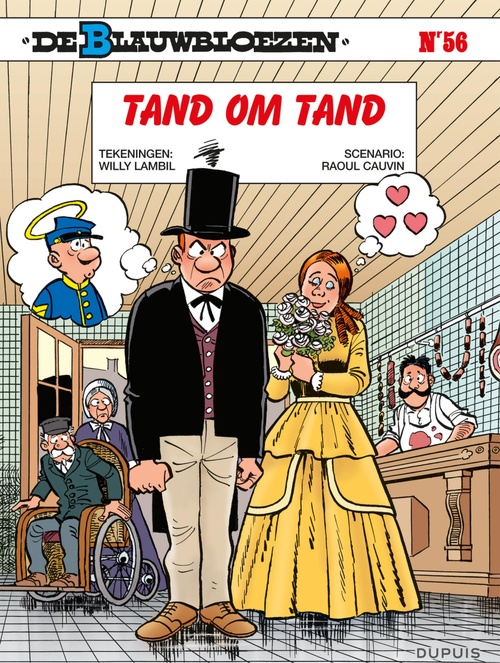 ebook cover of Tand om tand, by Cauvin