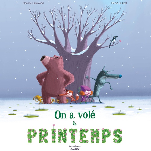 audiobook cover of Le temps d'une histoire - On a volé le printemps, by Orianne Lallemand