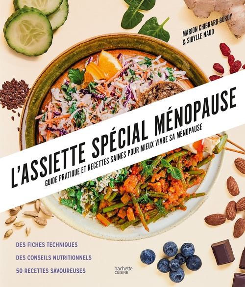 ebook cover of L'assiette Spécial Ménopause, by Sibylle Naud, Marion Chibrard