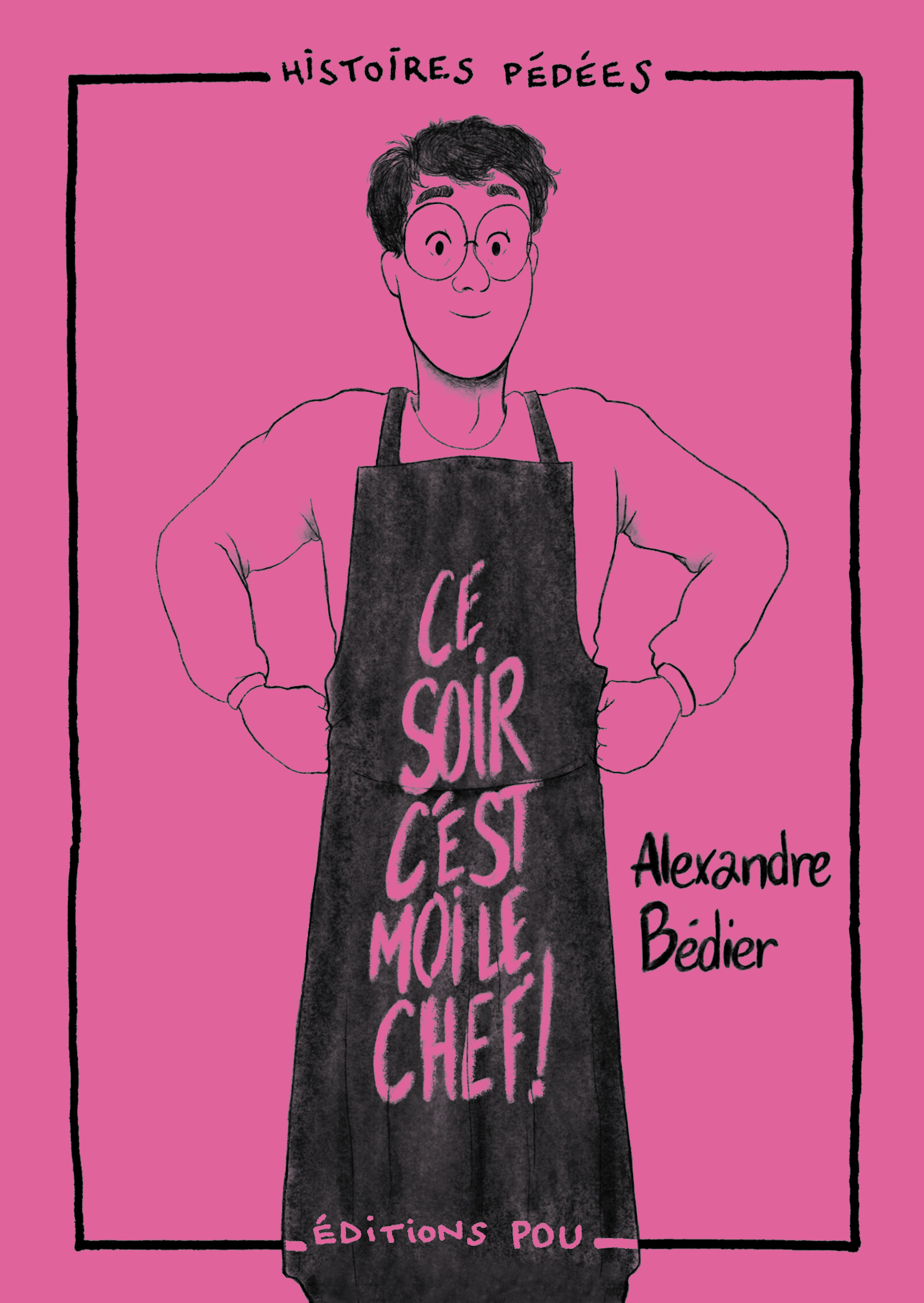 Couverture ebook de Ce soir c´est moi le chef !, de Alexandre Bedier