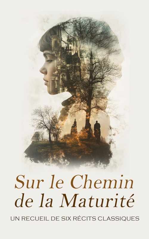 Couverture ebook de Sur le Chemin de la Maturité : Un Recueil de Six Récits Classiques, de Alain-Fournier, Colette, Hector Malot, Louisa May Alcott, Gustave Flaubert, Jane Austen