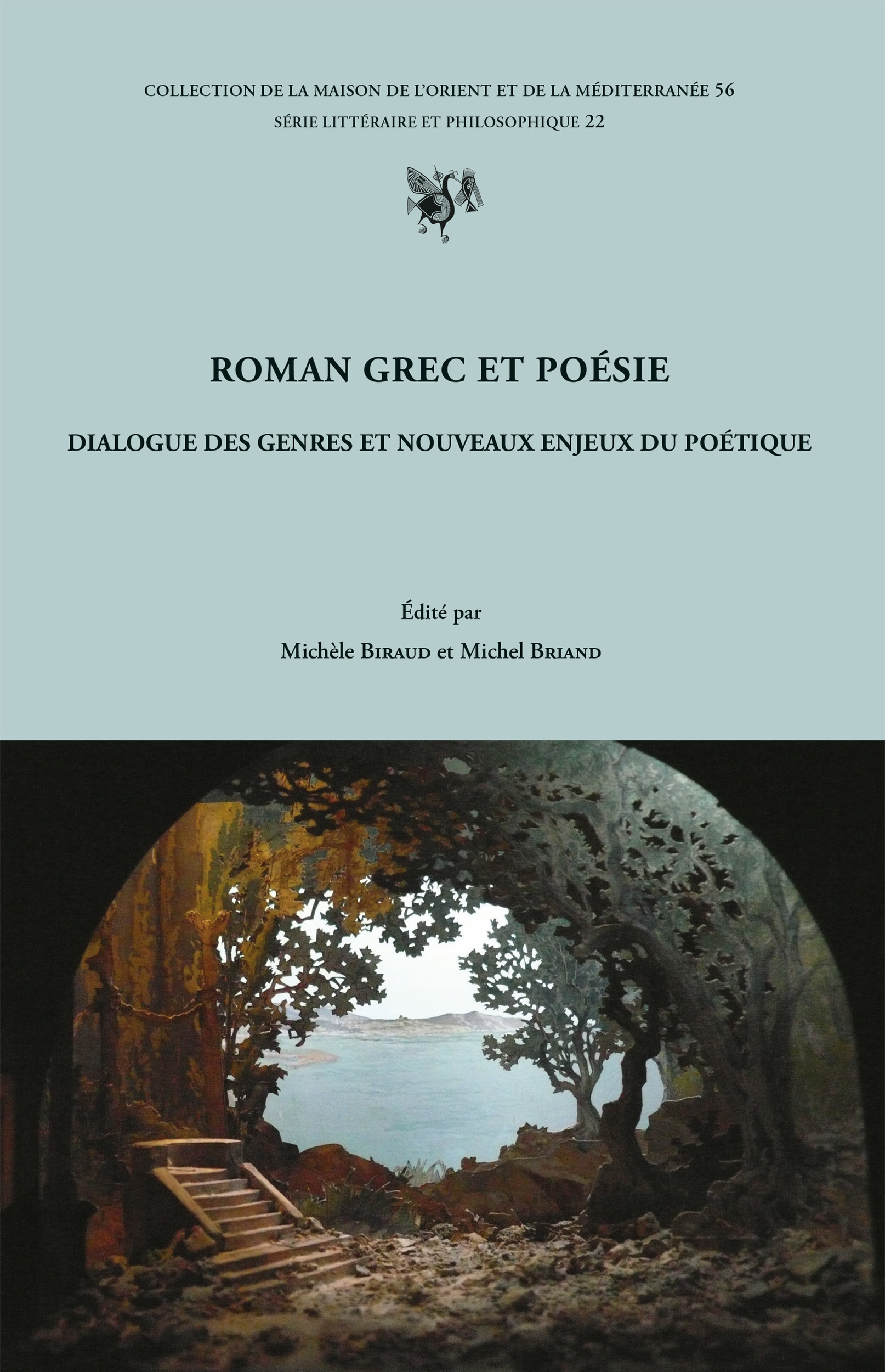 Couverture ebook de Roman grec et poésie, de