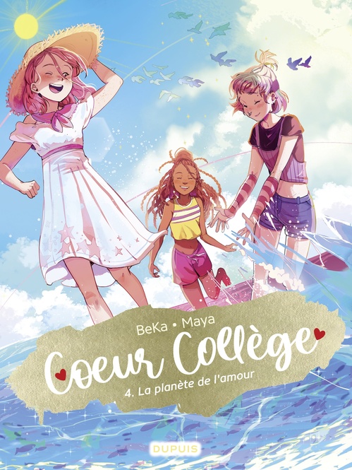 Couverture ebook de Coeur Collège - Tome 4 - La planète de l'amour, de BeKa