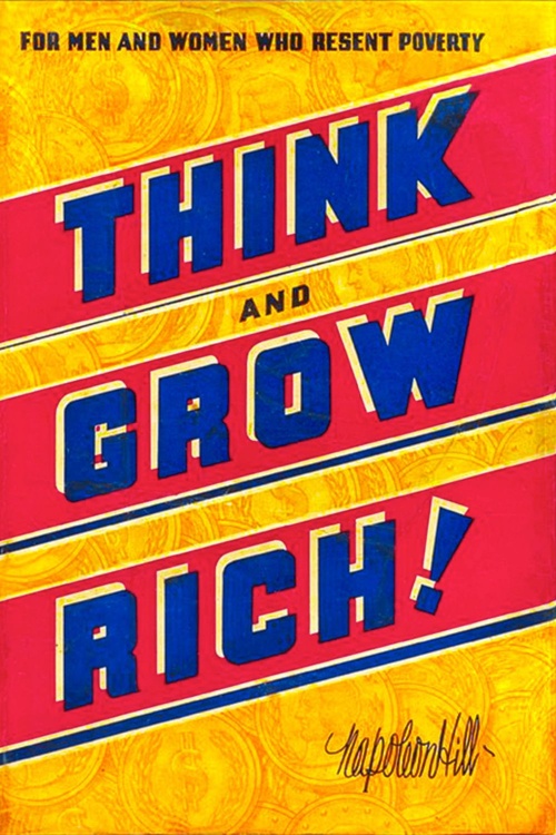 ebook cover of Think and Grow Rich, by Napoleon Hill