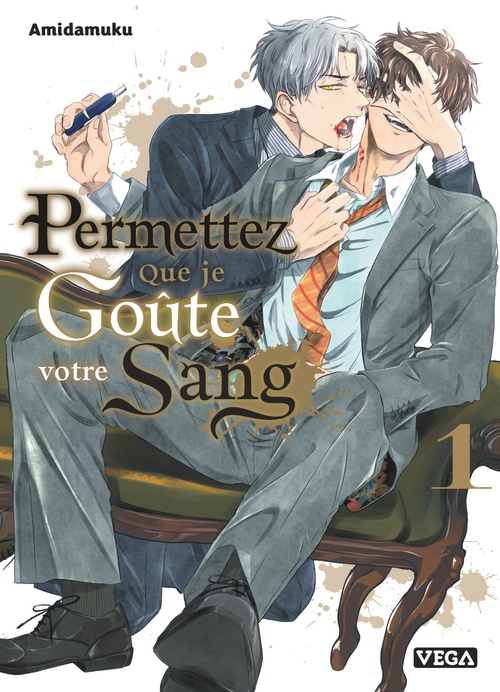 ebook cover of Permettez que je goûte votre sang - Tome 1, by Amidamuku