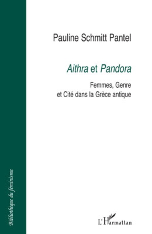 Couverture ebook de Aithra et Pandora, de Pauline Schmitt pantel