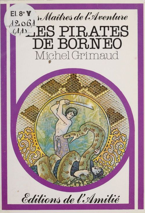 ebook cover of Les pirates de Bornéo, by Michel Grimaud