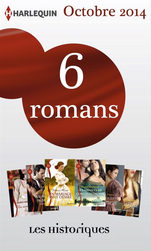 Couverture ebook de 6 romans collection Les Historiques (n°642 à 648 - octobre 2014), de Collectif