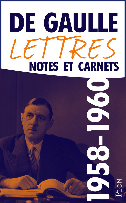 ebook cover of Lettres, notes et carnets 1958-1960, by Charles de Gaulle