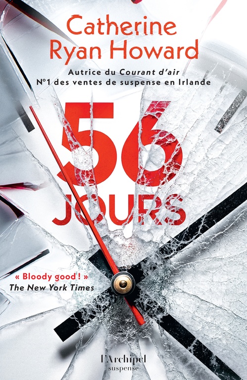 ebook cover of 56 jours, by Catherine Ryan Howard