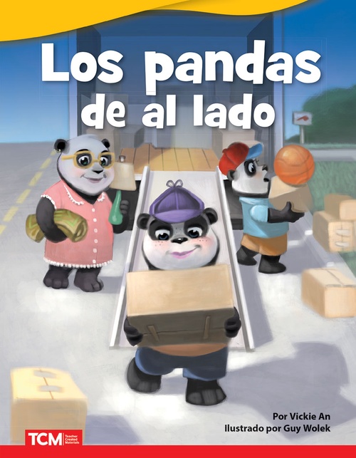 ebook cover of Los pandas de al lado, by Vickie An