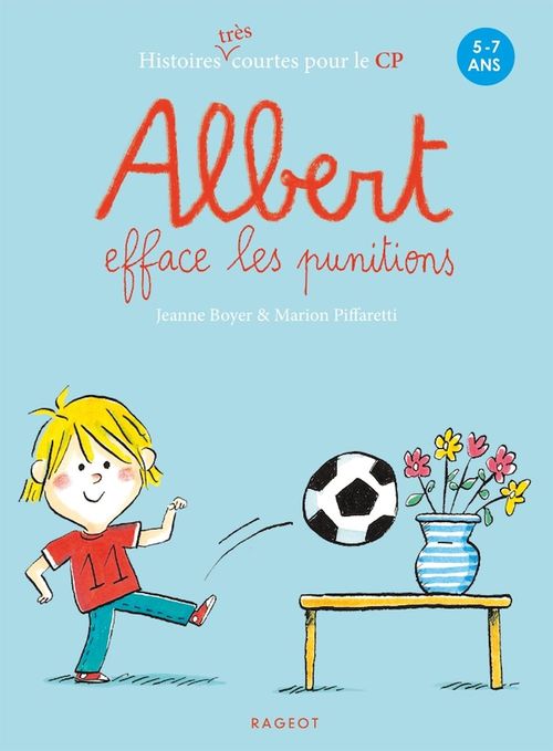 Couverture ebook de Albert efface les punitions, de Jeanne Boyer, Marion Piffaretti