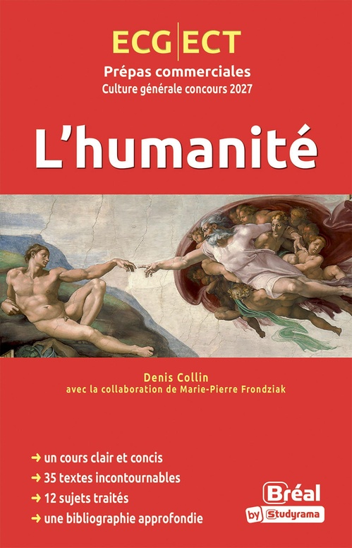 ebook cover of L'humanité - prépas commerciales ECG-ECT - Concours 2027, by Denis Collin