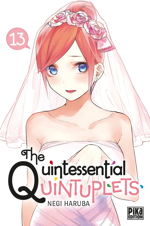 ebook cover of The Quintessential Quintuplets T13, by Negi Haruba