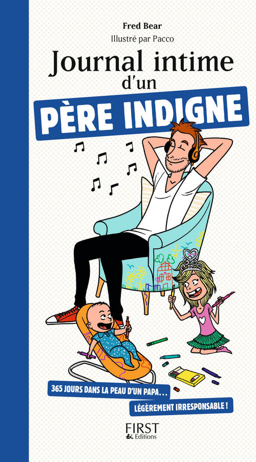 ebook cover of Journal intime d'un père indigne, by Fred Bear, Pacco