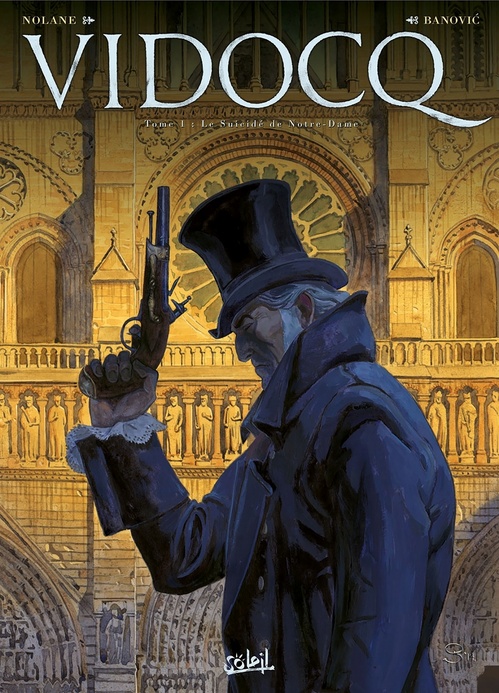 ebook cover of Vidocq T01 - Le Suicidé de Notre-Dame, by Richard D. Nolane