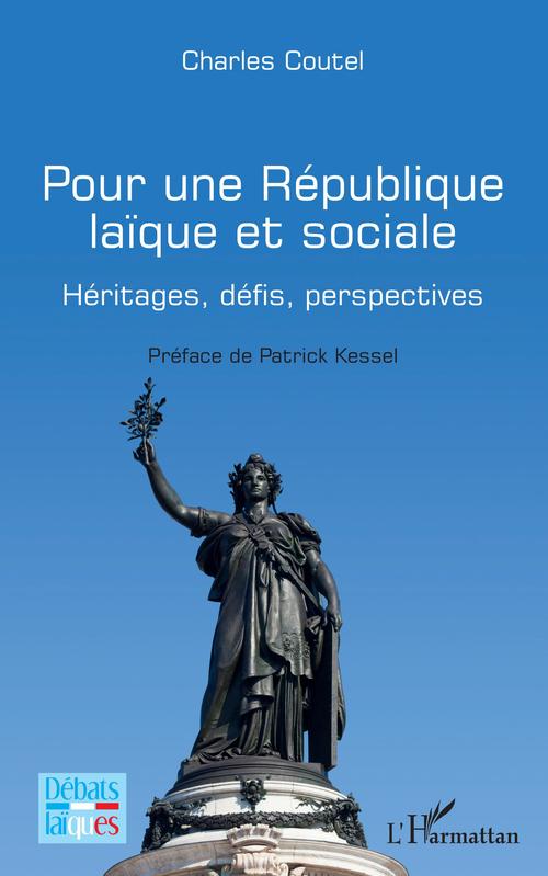 ebook cover of Pour une République laïque et sociale, by Charles Coutel
