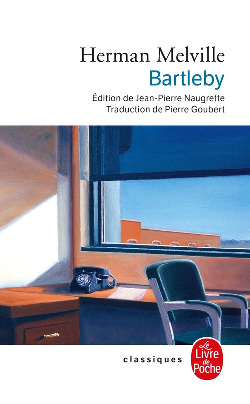 ebook cover of Bartleby, by Herman Melville