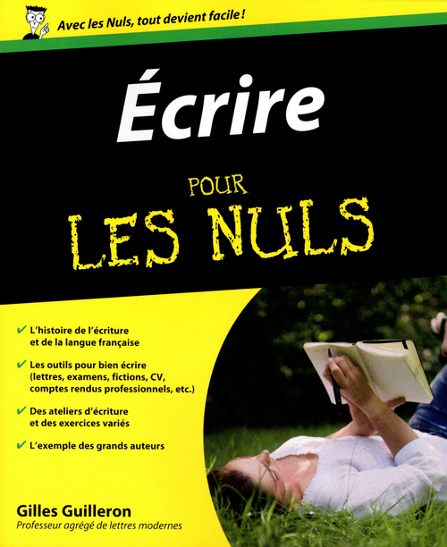 ebook cover of Ecrire pour les nuls, by Gilles Guilleron