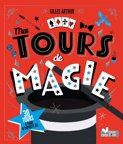 Couverture ebook de Mes tours de magie - avec 30 tours, de Collectif