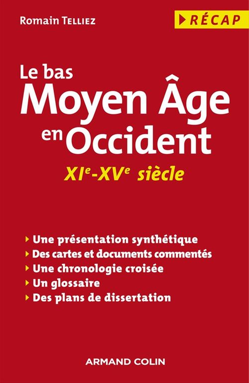 ebook cover of Le bas Moyen Âge en Occident, by Romain Telliez