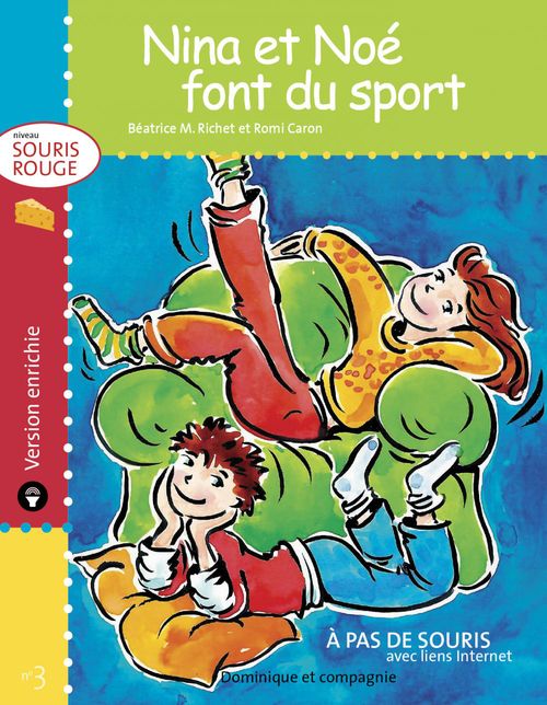 ebook cover of Nina et Noé font du sport - version enrichie, by Béatrice m. Richet