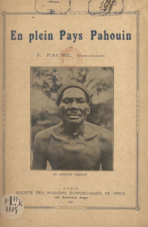Couverture ebook de En plein pays pahouin, de Felix Faure