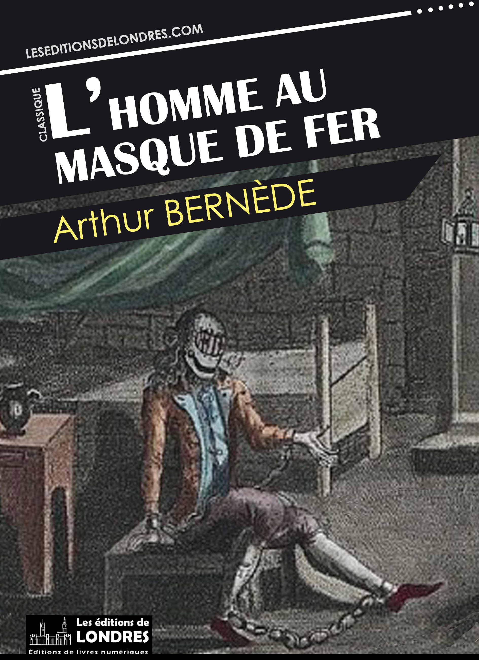 ebook cover of L´homme au masque de fer, by Arthur Bernède