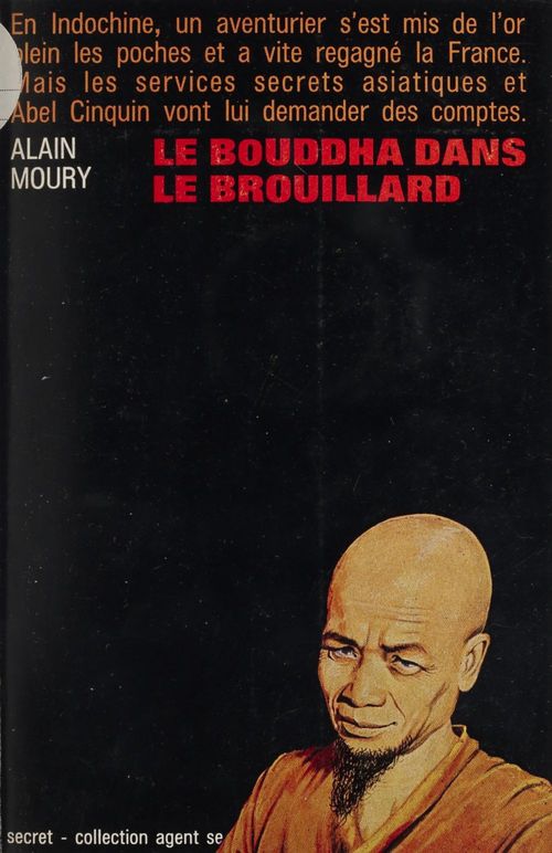 Couverture ebook de Le Bouddha dans le brouillard, de Alain Moury