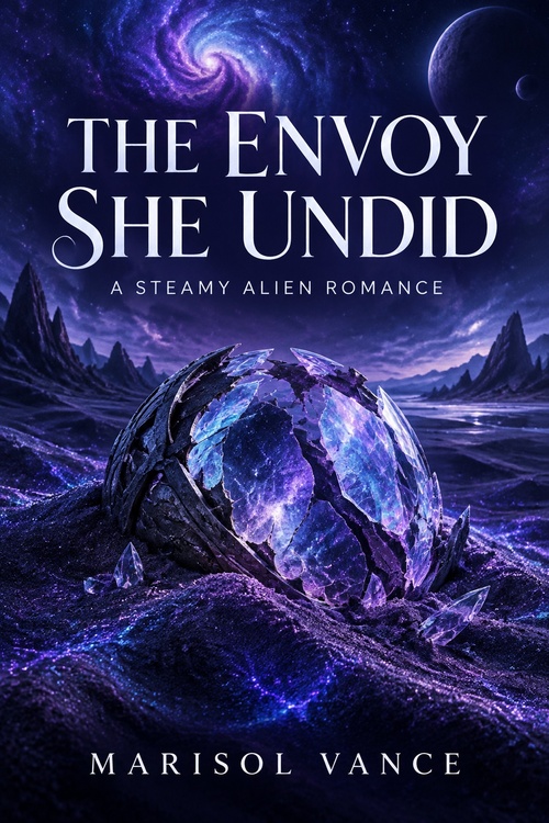 Couverture ebook de The Envoy She Undid, de Marisol Vance