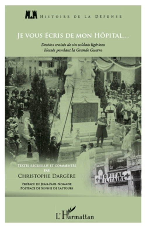 Couverture ebook de Je vous écris de mon hôpital..., de Christophe Dargère