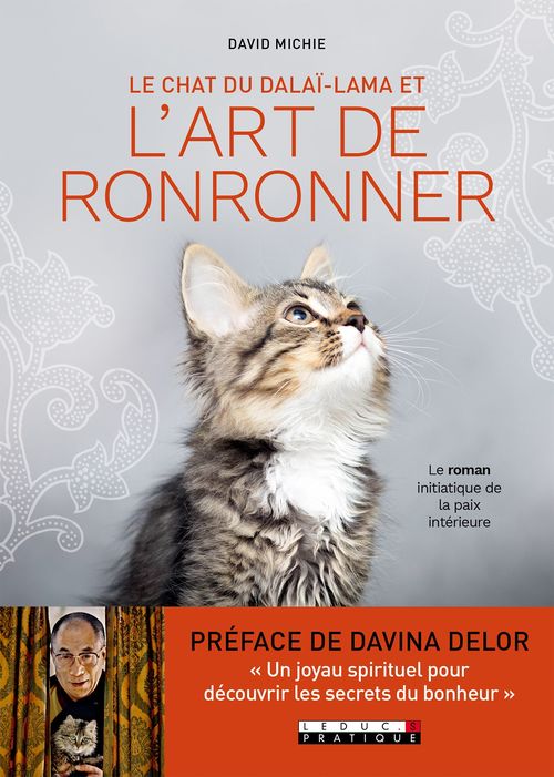 Couverture ebook de Le Chat du Dalaï-Lama et l'art de ronronner, de David Michie