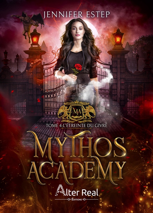ebook cover of L'étreinte du givre, by Jennifer Estep