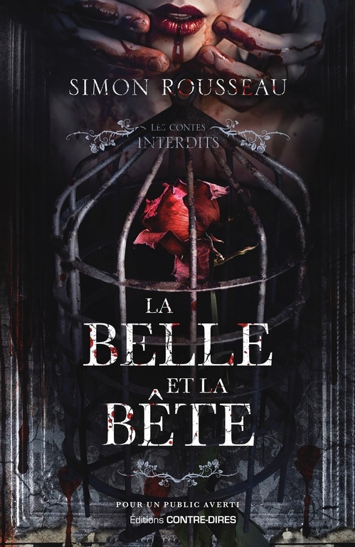 Couverture ebook de La belle et la bête, de Simon Rousseau