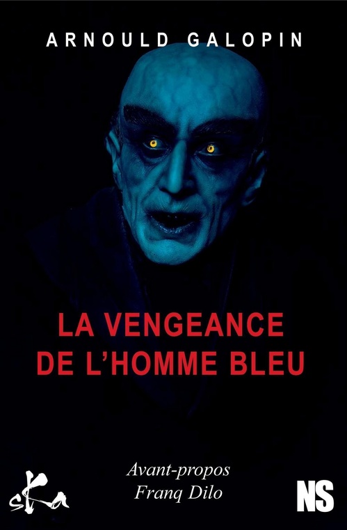 ebook cover of La vengeance de l'homme bleu, by Arnould Galopin