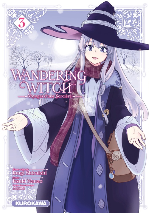 ebook cover of Wandering Witch - Voyages d'une sorcière - Tome 3, by Jougi Shiraishi, Itsuki Nanao