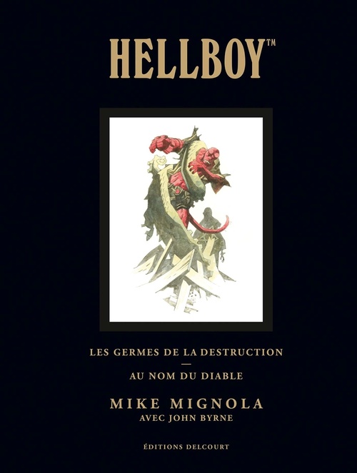 ebook cover of Hellboy Deluxe T01, by Mike Mignola