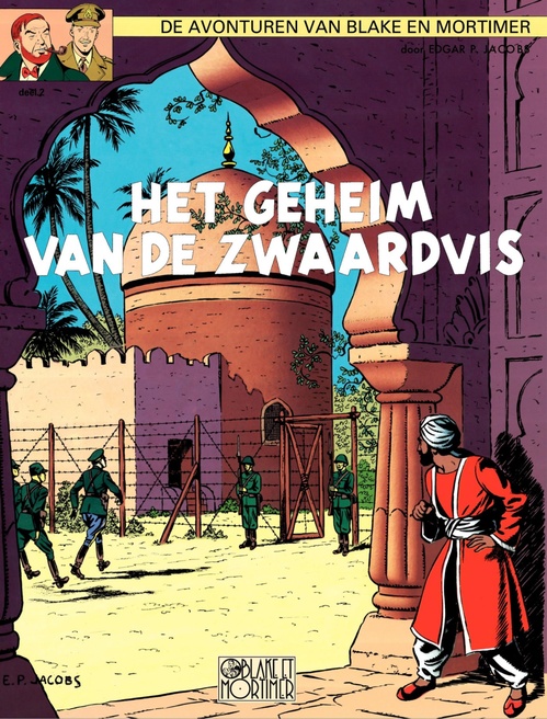 Couverture ebook de Het Geheim van de zwaardvis deel 2, de Edgar P. Jacobs