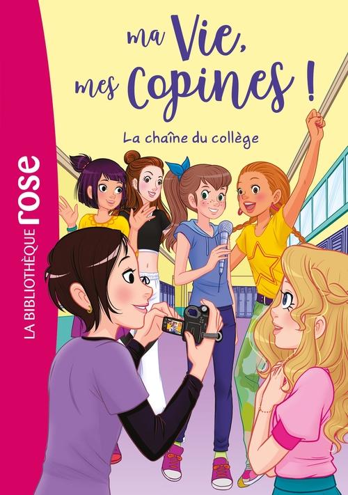 Couverture ebook de Ma vie, mes copines 32 - La chaîne du collège, de Catherine Kalengula