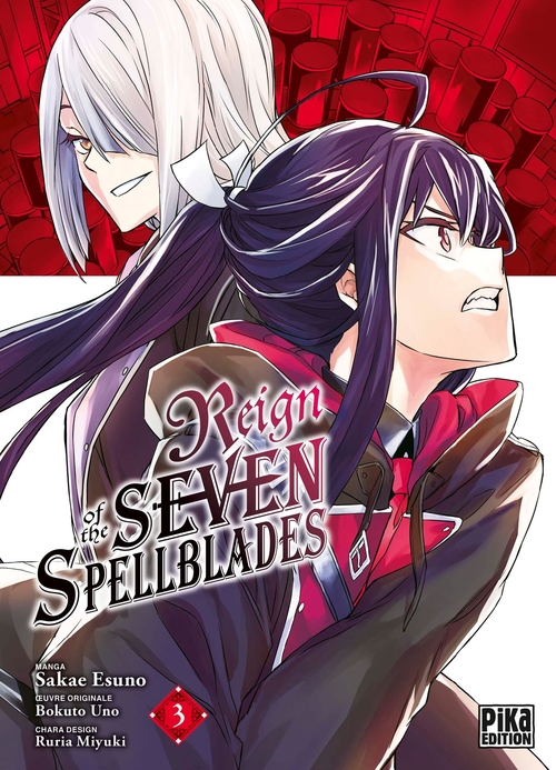 ebook cover of Reign of the Seven Spellblades T03, by Sakae Esuno