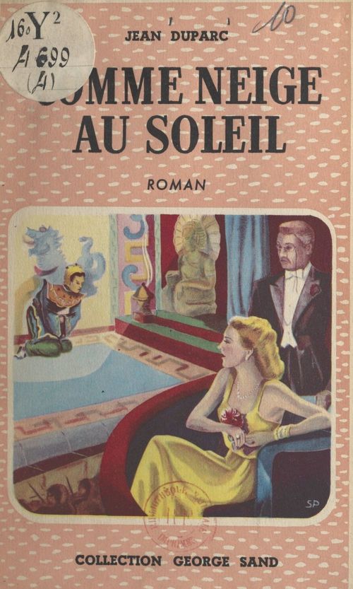 Couverture ebook de Comme neige au soleil..., de Jean Duparc