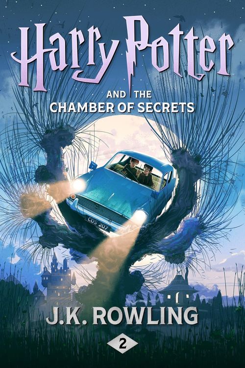 Couverture ebook de Harry Potter and the Chamber of Secrets, de J. K. Rowling