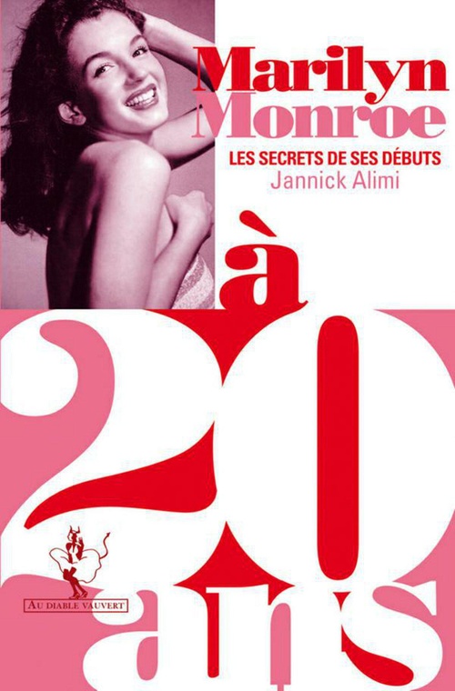 Couverture ebook de Marilyn Monroe à 20 ans, de Jannick Alimi